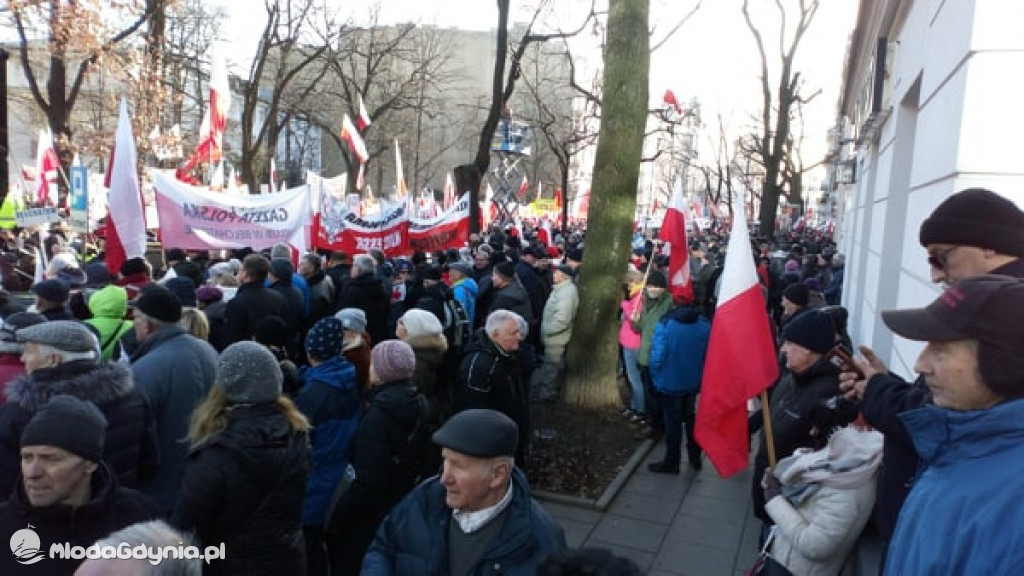 Demonstracja w obronie reformy sądownictwa 08.02.2020
