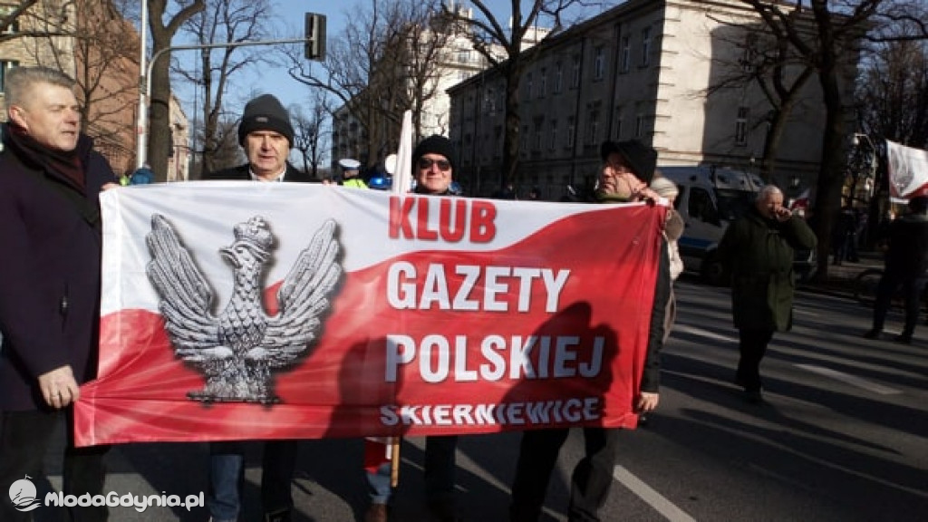 Demonstracja w obronie reformy sądownictwa 08.02.2020