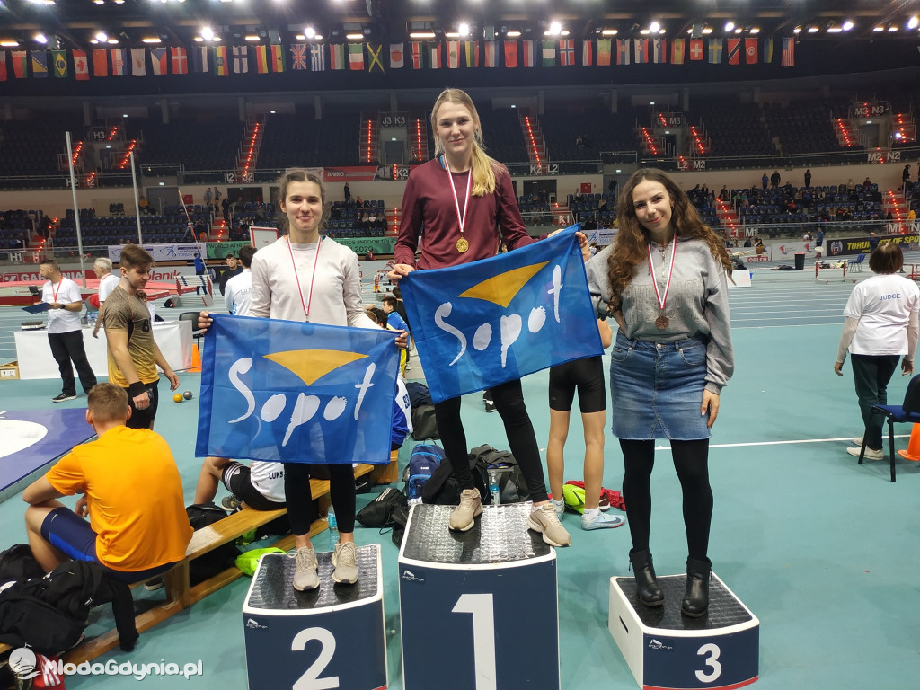 Sopocki Klub Lekkoatletyczny - Mistrzostwa Okręgu U18 i U20 w Hali Arena Toruń 2020