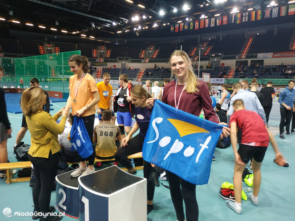 Sopocki Klub Lekkoatletyczny - Mistrzostwa Okręgu U18 i U20 w Hali Arena Toruń 2020