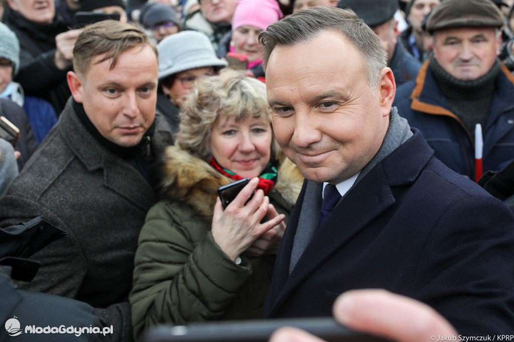 Prezydent Andrzej Duda na 100 leciu Zaślubin z Morzem