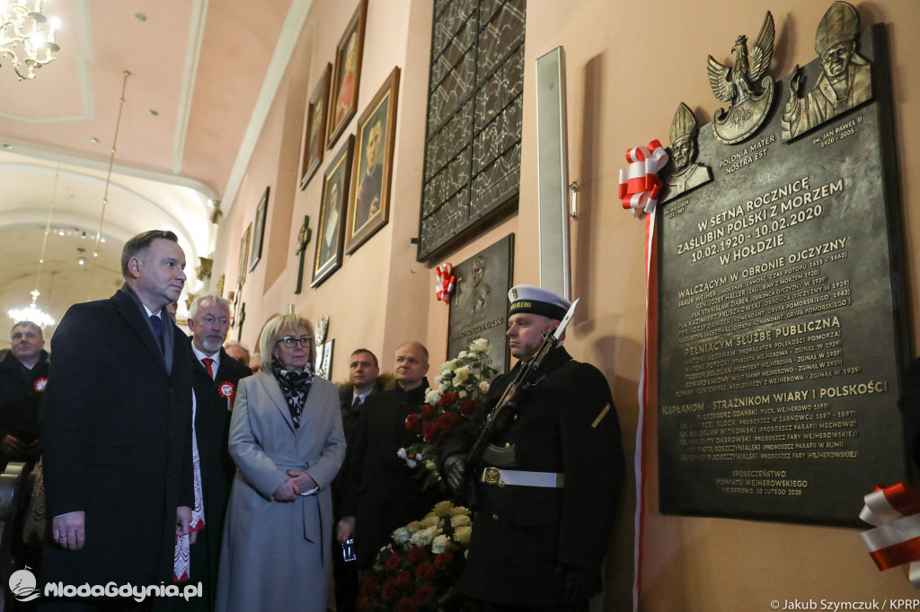 Prezydent Andrzej Duda na 100 leciu Zaślubin z Morzem