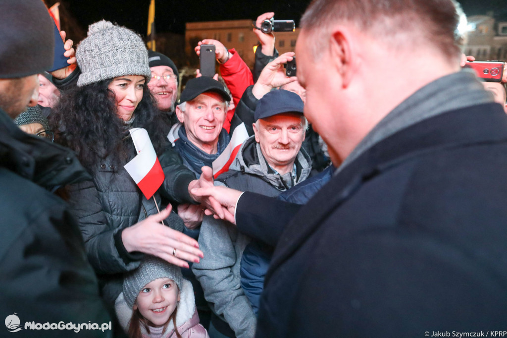 Prezydent Andrzej Duda na 100 leciu Zaślubin z Morzem