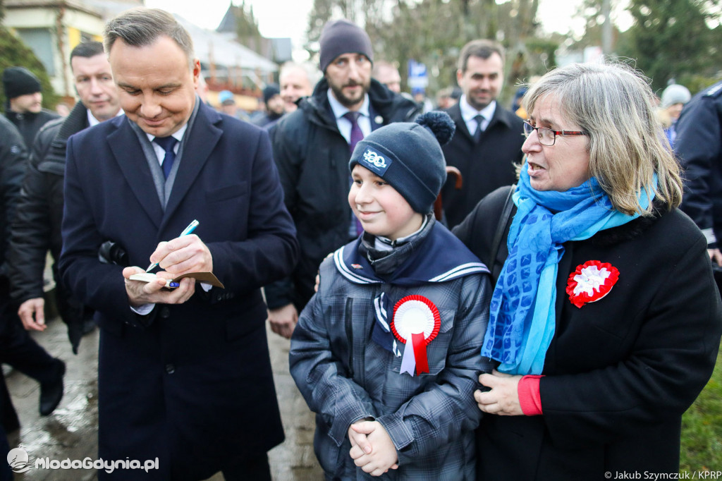 Prezydent Andrzej Duda na 100 leciu Zaślubin z Morzem