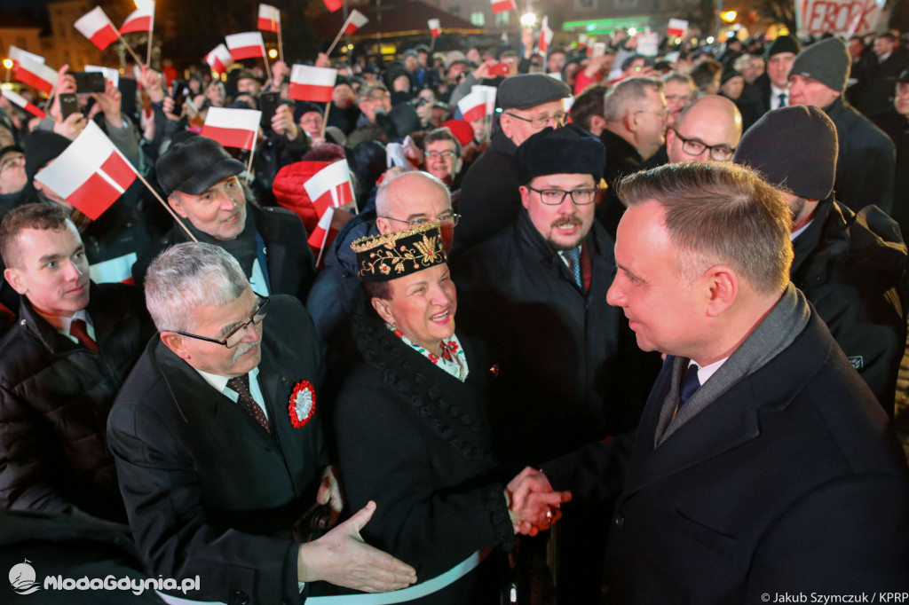 Prezydent Andrzej Duda na 100 leciu Zaślubin z Morzem