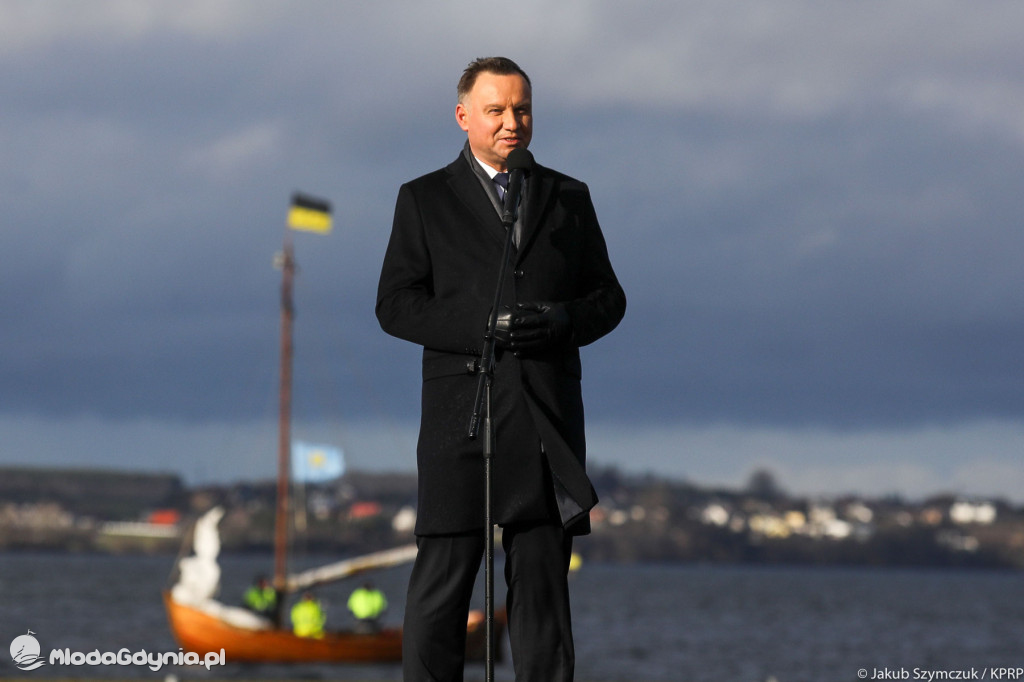 Prezydent Andrzej Duda na 100 leciu Zaślubin z Morzem