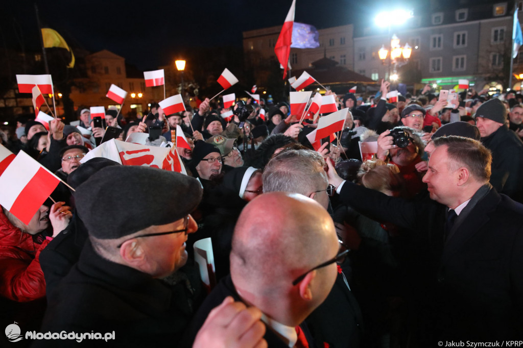 Prezydent Andrzej Duda na 100 leciu Zaślubin z Morzem