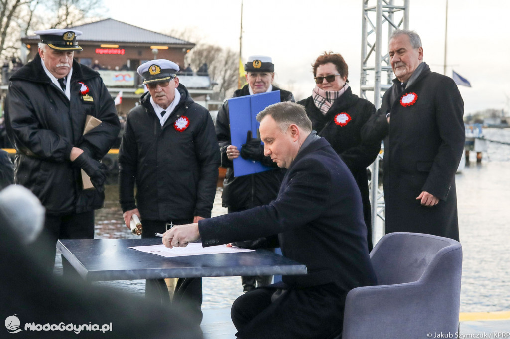 Prezydent Andrzej Duda na 100 leciu Zaślubin z Morzem