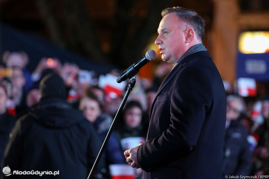Prezydent Andrzej Duda na 100 leciu Zaślubin z Morzem