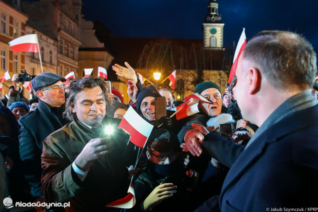 Prezydent Andrzej Duda na 100 leciu Zaślubin z Morzem