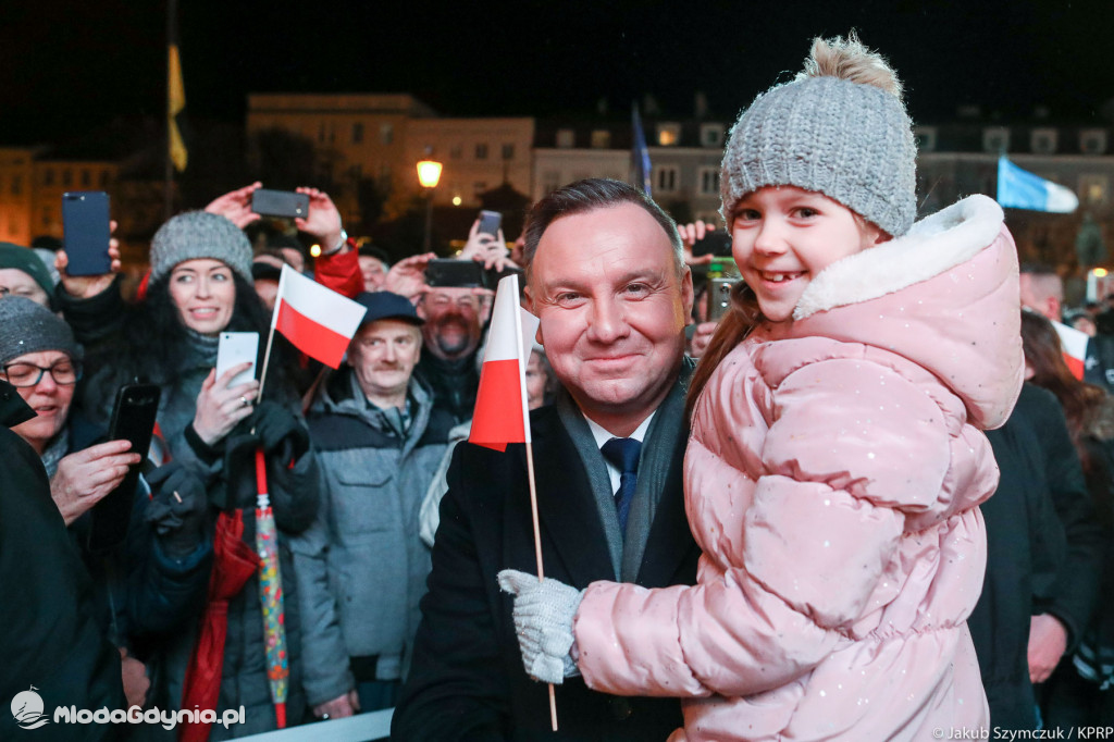 Prezydent Andrzej Duda na 100 leciu Zaślubin z Morzem