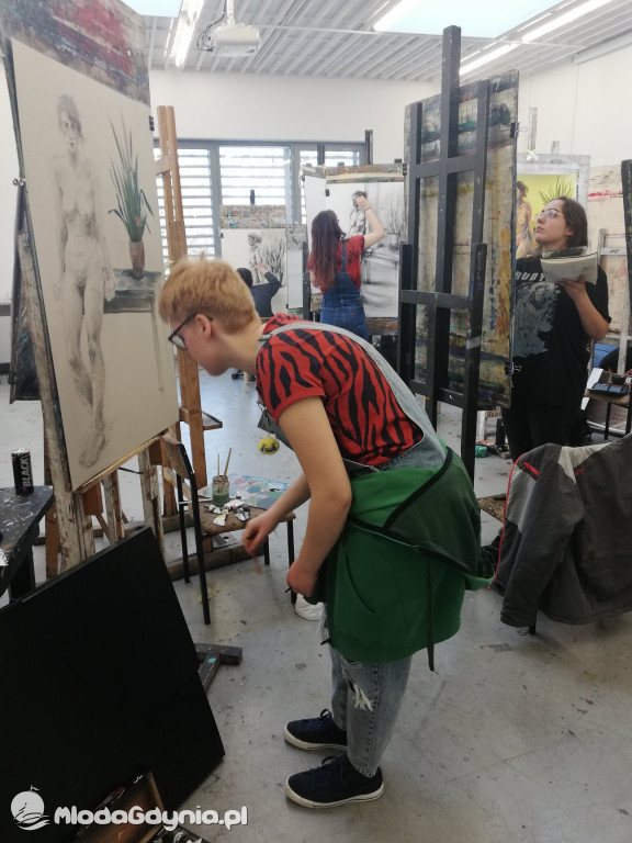 Zespół Szkół Plastycznych - Skoki - luty 2020