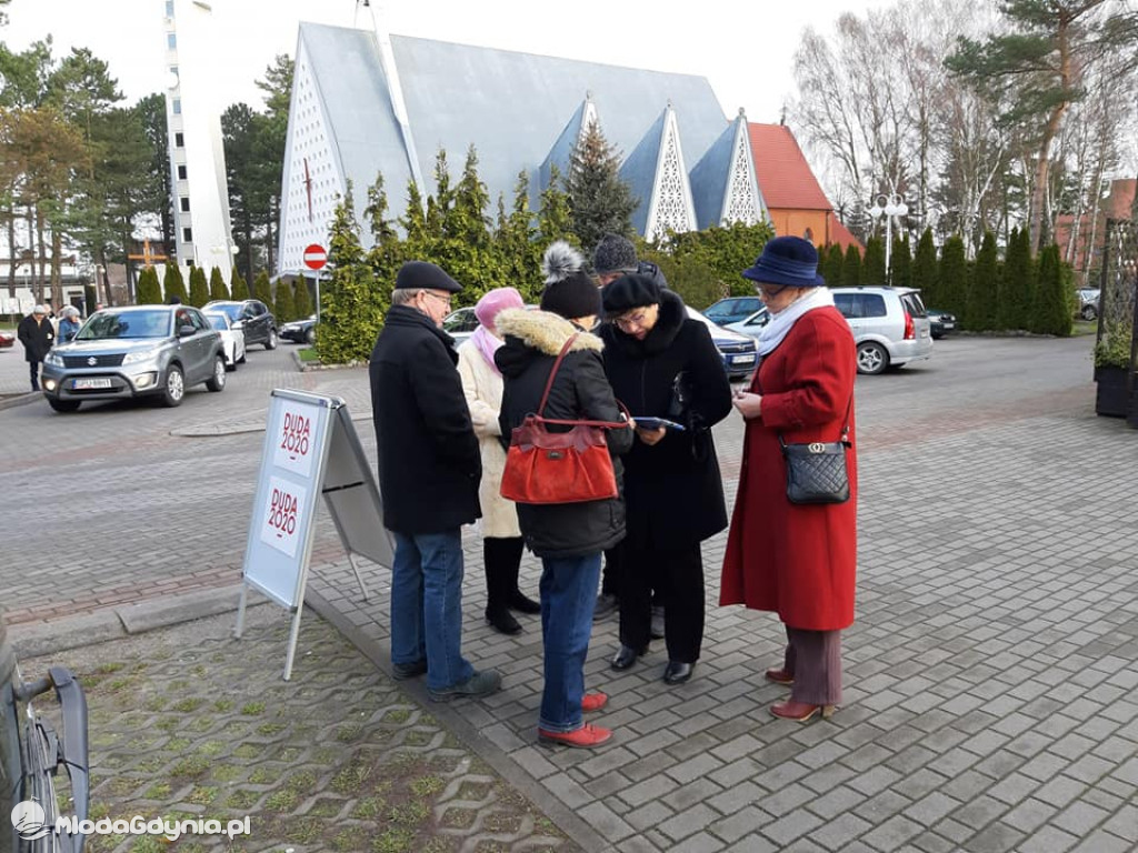 Zbiórka podpisów dla kandydata na Prezydenta RP - Andrzej Duda
