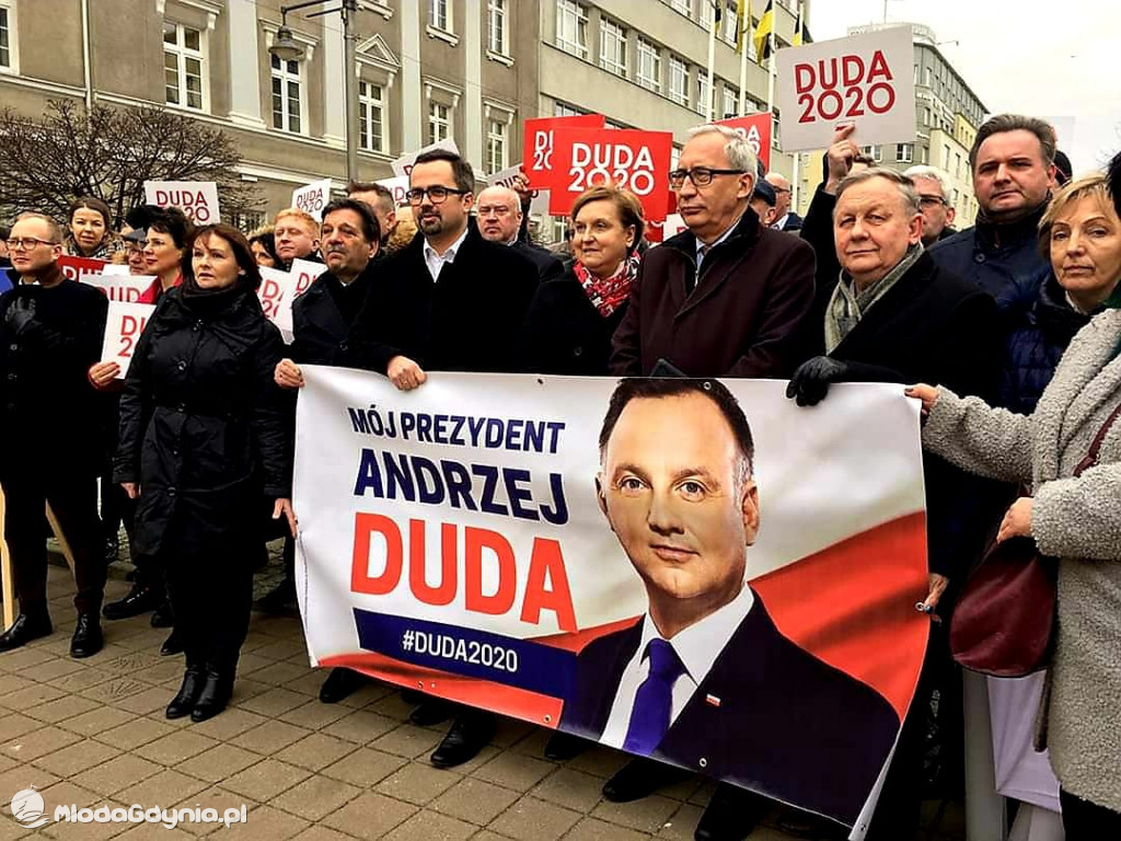 Zbiórka podpisów dla kandydata na Prezydenta RP - Andrzej Duda
