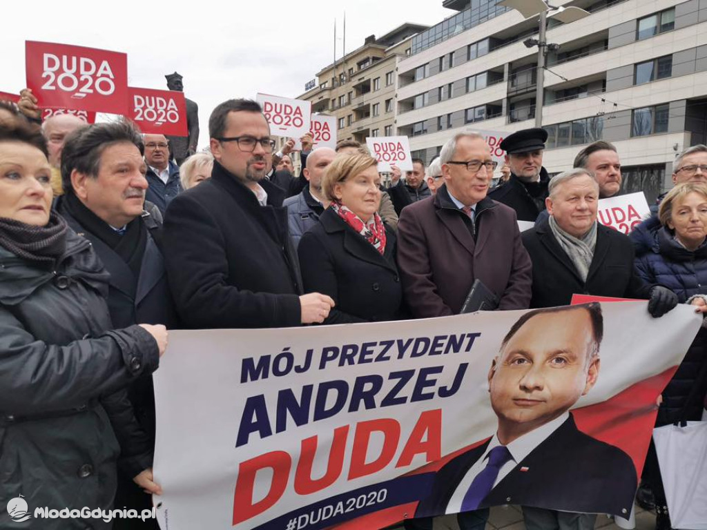 Zbiórka podpisów dla kandydata na Prezydenta RP - Andrzej Duda