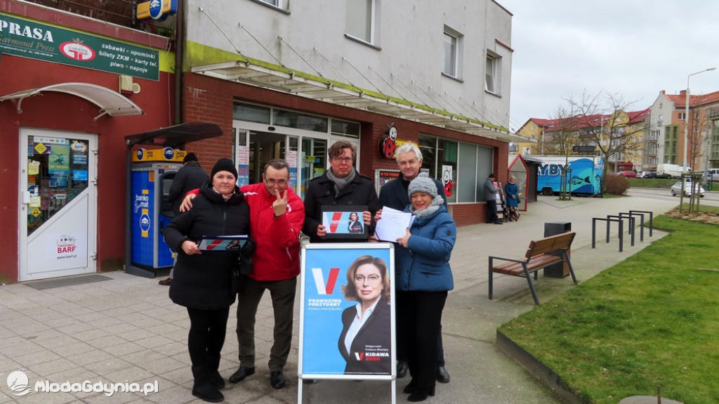 Zbiórka podpisów dla kandydata na Prezydenta RP - Małgorzata Kidawa-Błońska