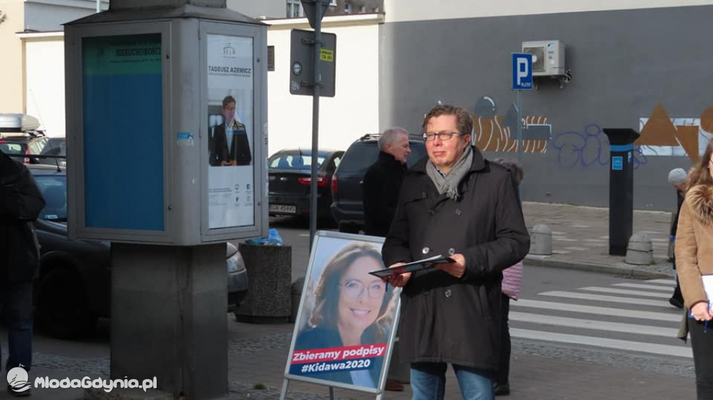 Zbiórka podpisów dla kandydata na Prezydenta RP - Małgorzata Kidawa-Błońska