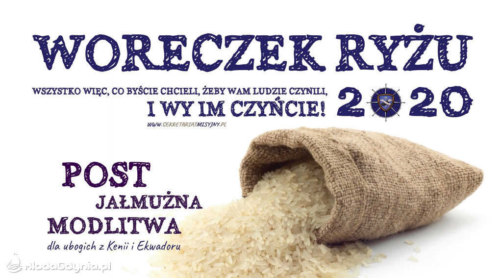 SP 21 - Caritas - Woreczek ryżu