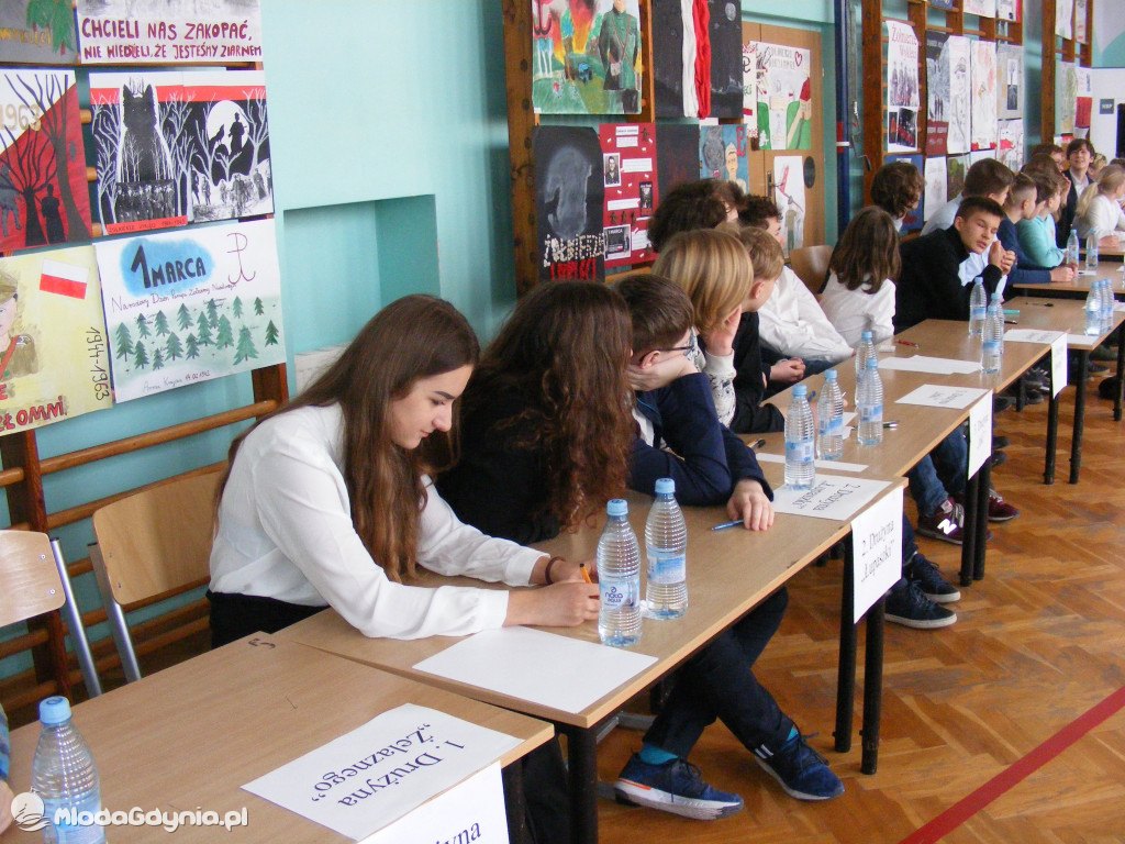 III edycja Międzyszkolnego Konkursu Wiedzy o Żołnierzach Niezłomnych w SP 13