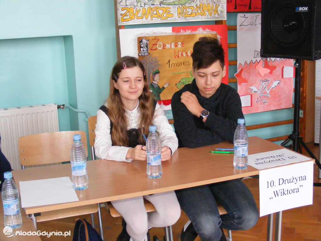 III edycja Międzyszkolnego Konkursu Wiedzy o Żołnierzach Niezłomnych w SP 13