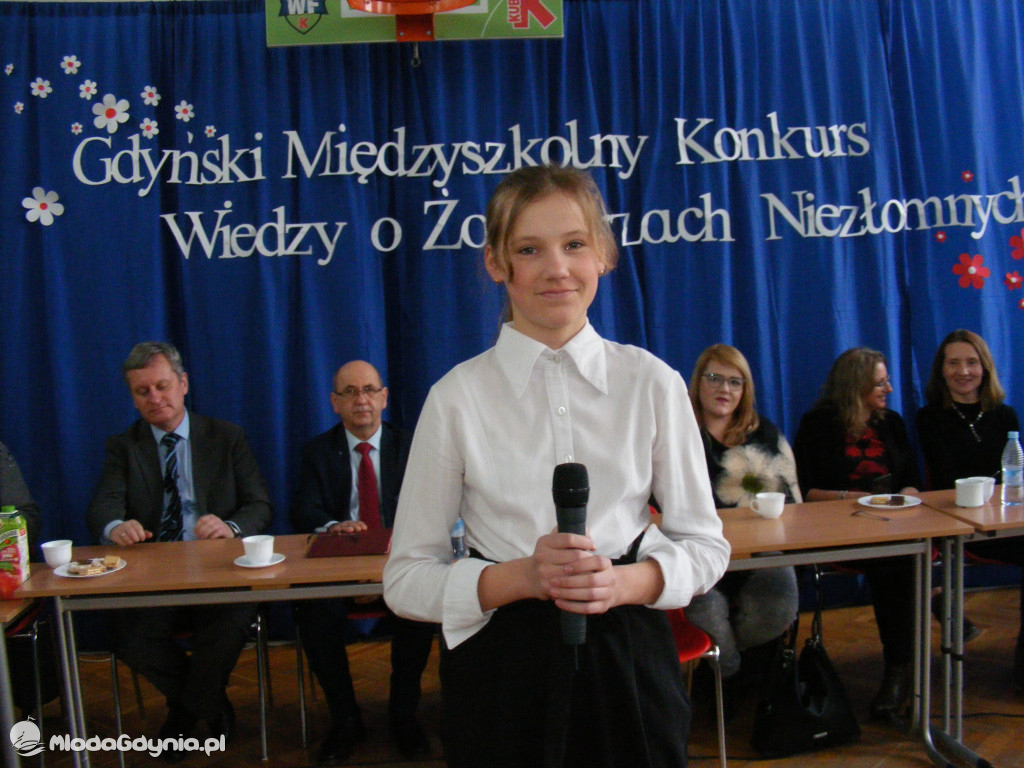 III edycja Międzyszkolnego Konkursu Wiedzy o Żołnierzach Niezłomnych w SP 13