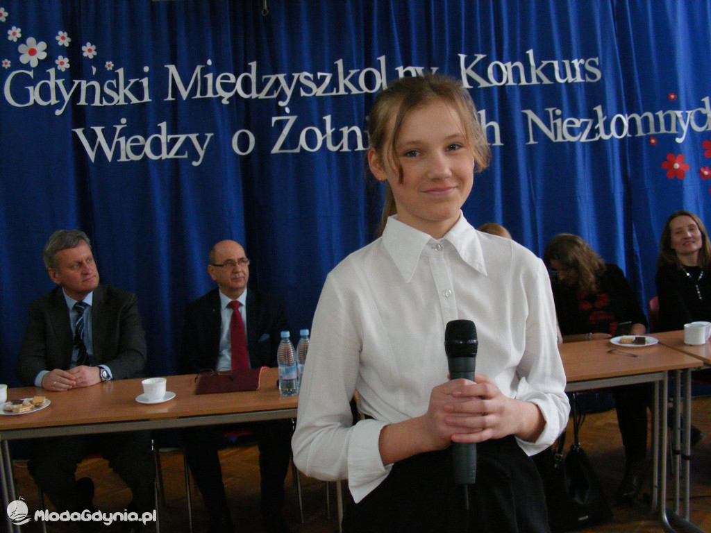 III edycja Międzyszkolnego Konkursu Wiedzy o Żołnierzach Niezłomnych w SP 13