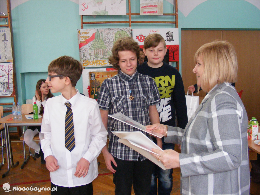 III edycja Międzyszkolnego Konkursu Wiedzy o Żołnierzach Niezłomnych w SP 13