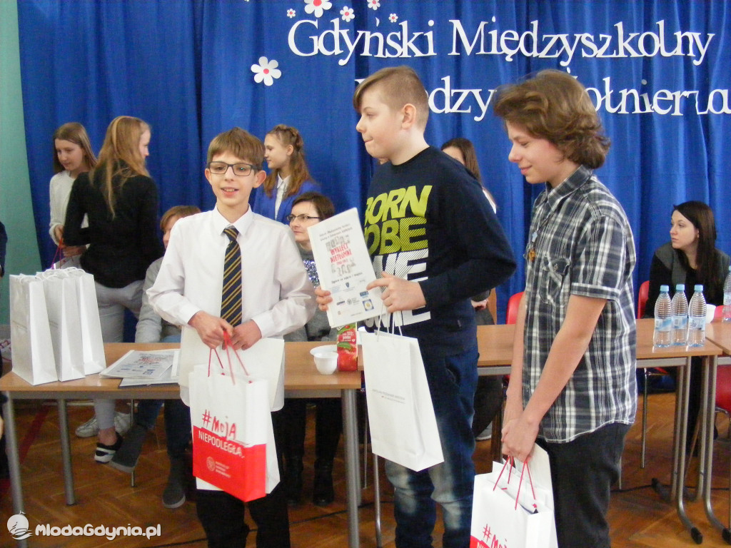 III edycja Międzyszkolnego Konkursu Wiedzy o Żołnierzach Niezłomnych w SP 13