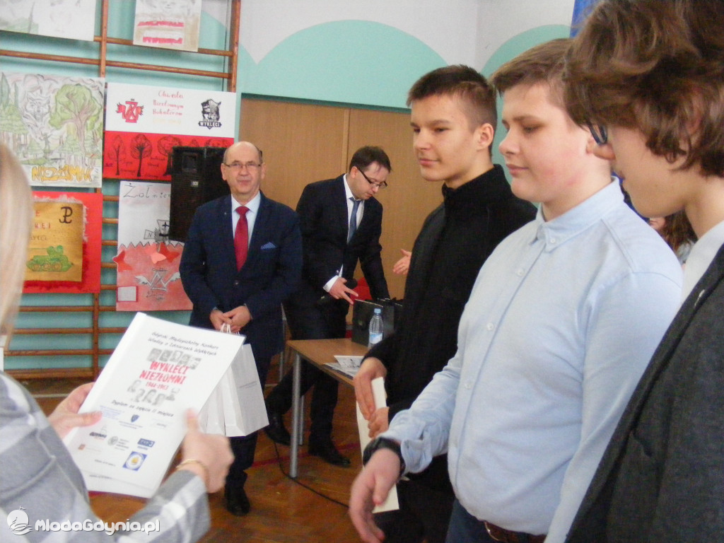 III edycja Międzyszkolnego Konkursu Wiedzy o Żołnierzach Niezłomnych w SP 13