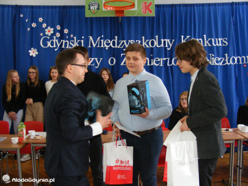 III edycja Międzyszkolnego Konkursu Wiedzy o Żołnierzach Niezłomnych w SP 13