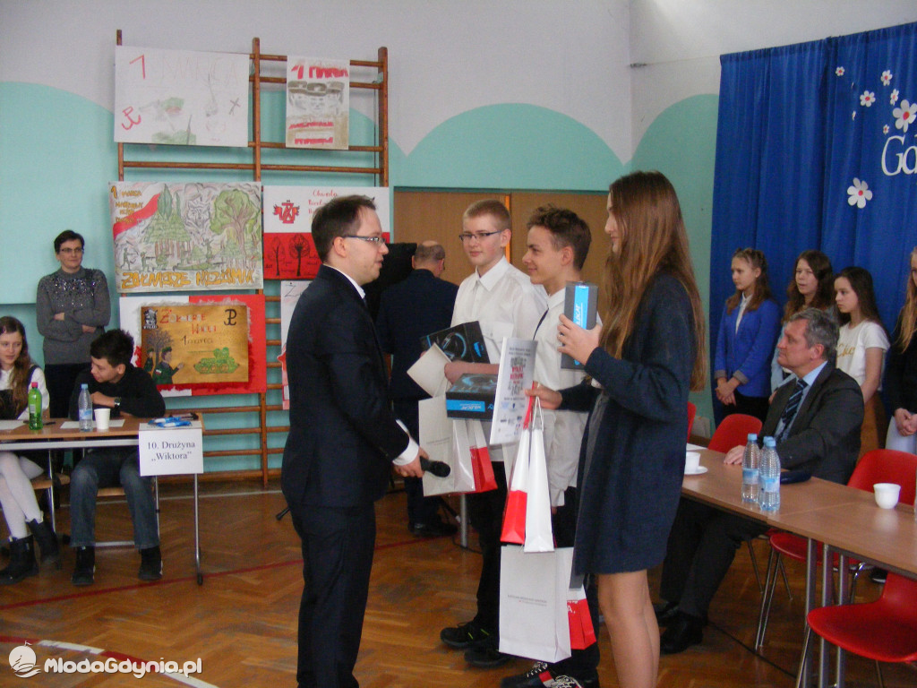 III edycja Międzyszkolnego Konkursu Wiedzy o Żołnierzach Niezłomnych w SP 13