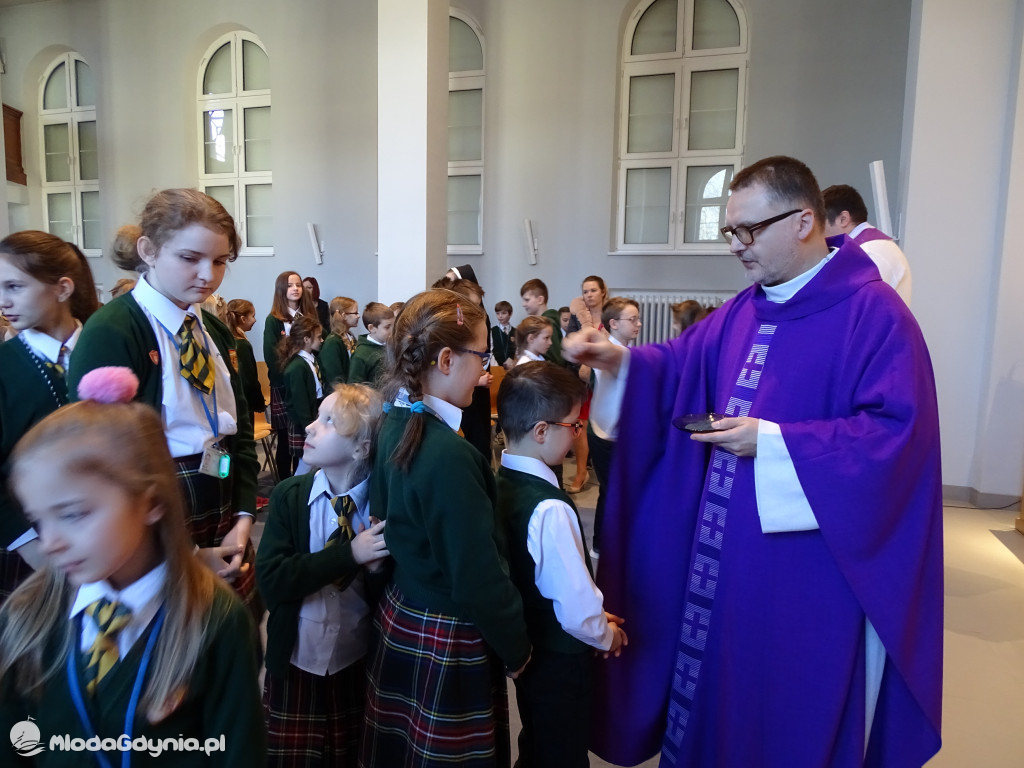 Środa Popielcowa w Zespole Szkół Jezuitów