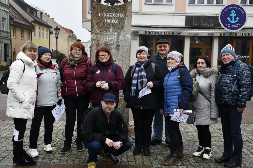 Klub Podróżniczy PTTK KOTWICA na Szlaku Nut Kaszubskich w Wejherowie - 07.03.2020