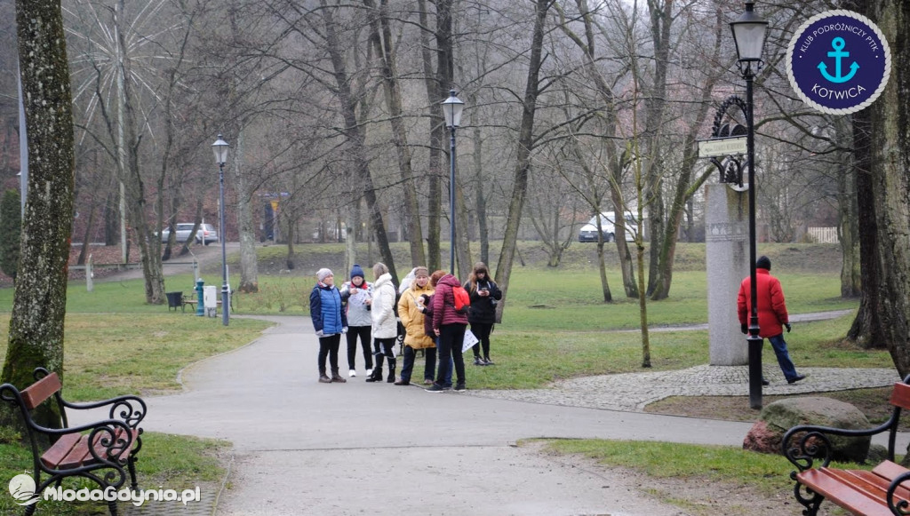 Klub Podróżniczy PTTK KOTWICA na Szlaku Nut Kaszubskich w Wejherowie - 07.03.2020