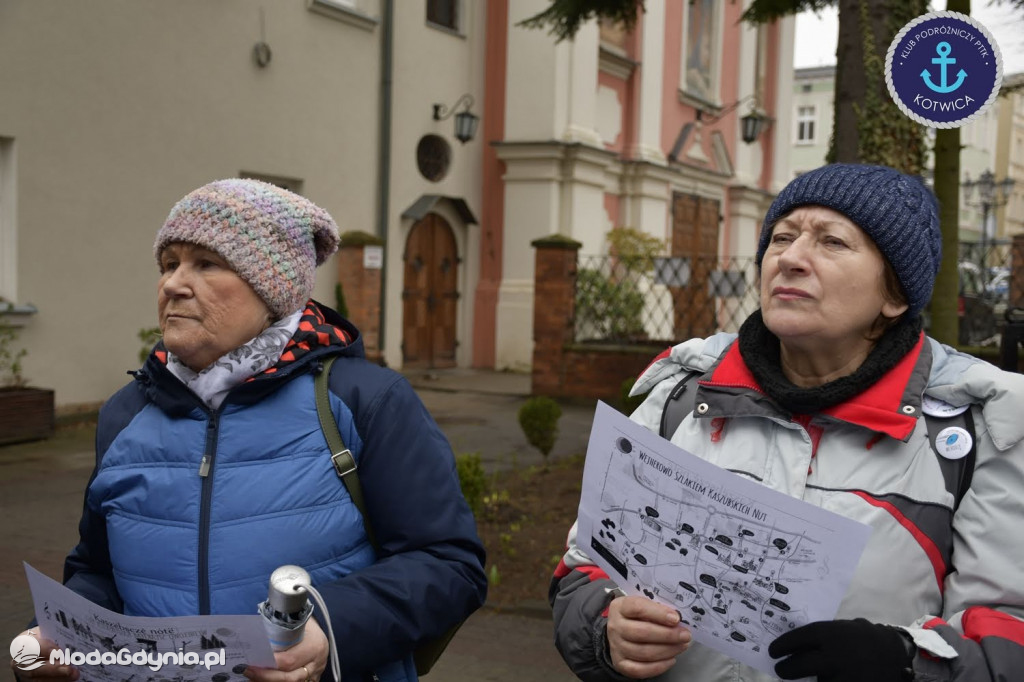 Klub Podróżniczy PTTK KOTWICA na Szlaku Nut Kaszubskich w Wejherowie - 07.03.2020