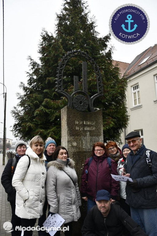 Klub Podróżniczy PTTK KOTWICA na Szlaku Nut Kaszubskich w Wejherowie - 07.03.2020
