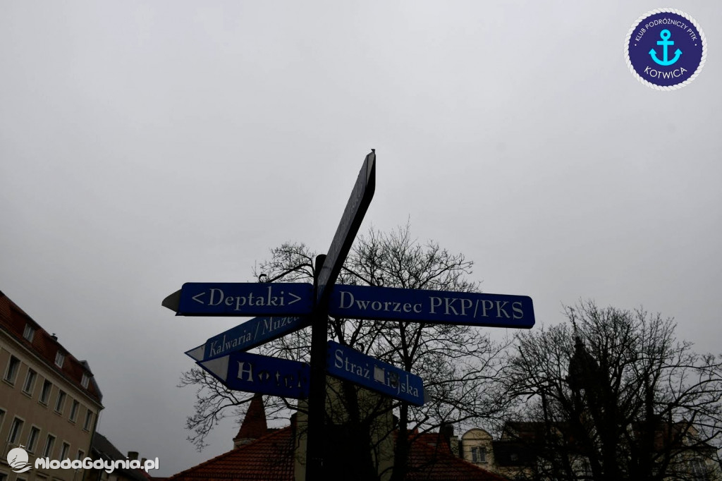 Klub Podróżniczy PTTK KOTWICA na Szlaku Nut Kaszubskich w Wejherowie - 07.03.2020