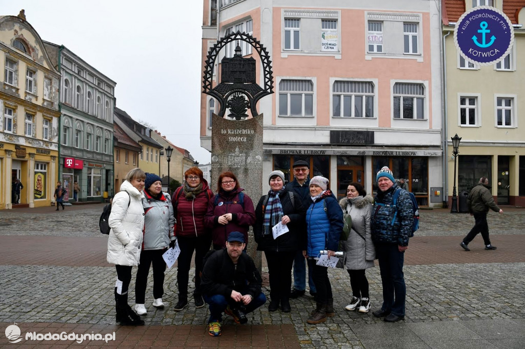 Klub Podróżniczy PTTK KOTWICA na Szlaku Nut Kaszubskich w Wejherowie - 07.03.2020