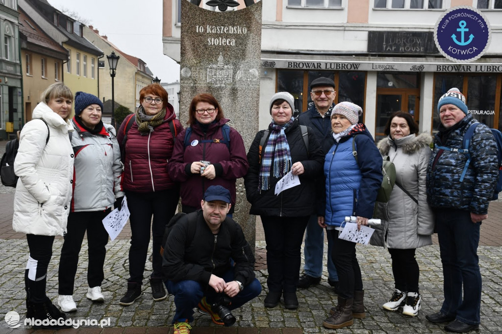 Klub Podróżniczy PTTK KOTWICA na Szlaku Nut Kaszubskich w Wejherowie - 07.03.2020