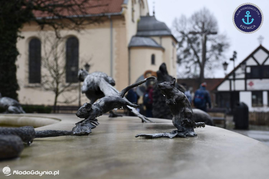 Klub Podróżniczy PTTK KOTWICA na Szlaku Nut Kaszubskich w Wejherowie - 07.03.2020