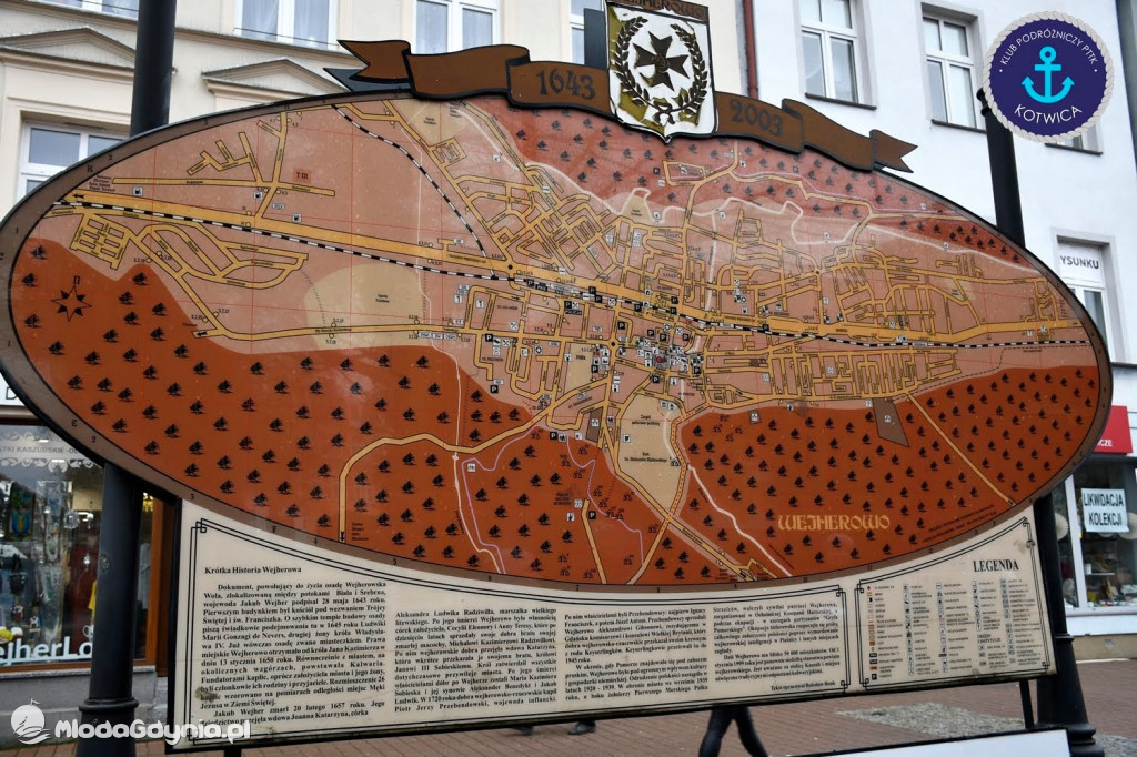 Klub Podróżniczy PTTK KOTWICA na Szlaku Nut Kaszubskich w Wejherowie - 07.03.2020