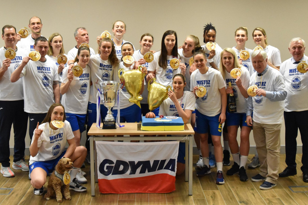 Basket Women Arka Gdynia Mistrzem Polski 2020