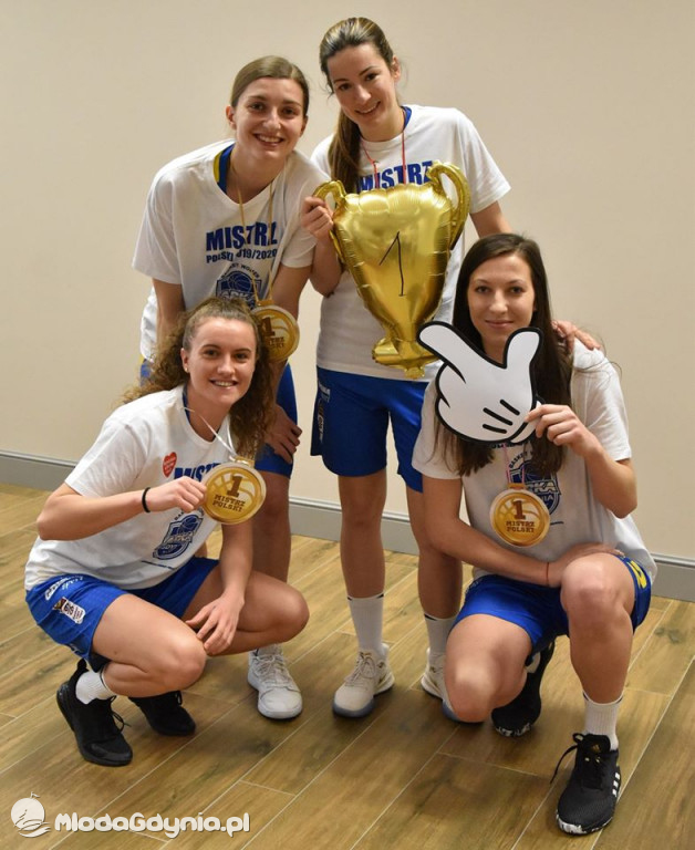 Basket Women Arka Gdynia Mistrzem Polski 2020