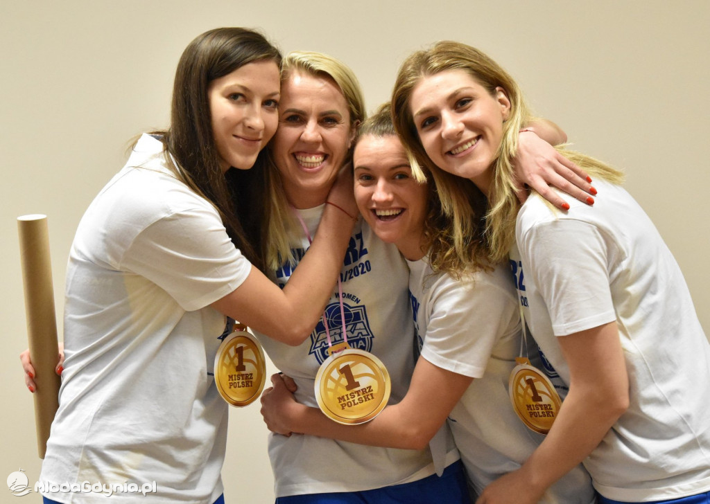 Basket Women Arka Gdynia Mistrzem Polski 2020