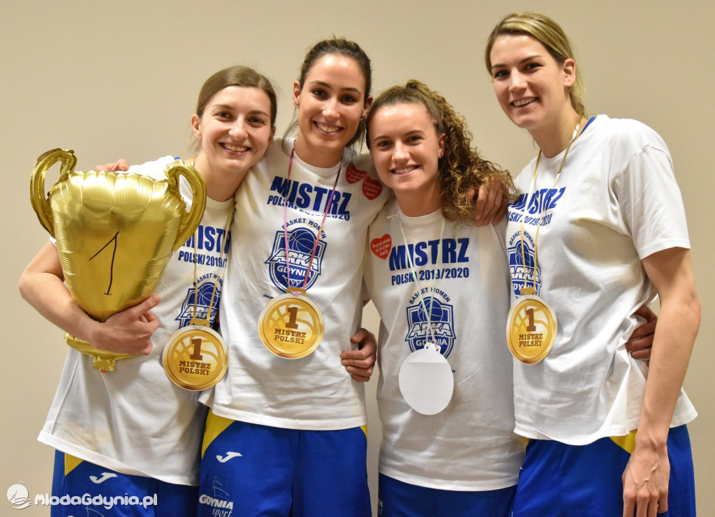Basket Women Arka Gdynia Mistrzem Polski 2020