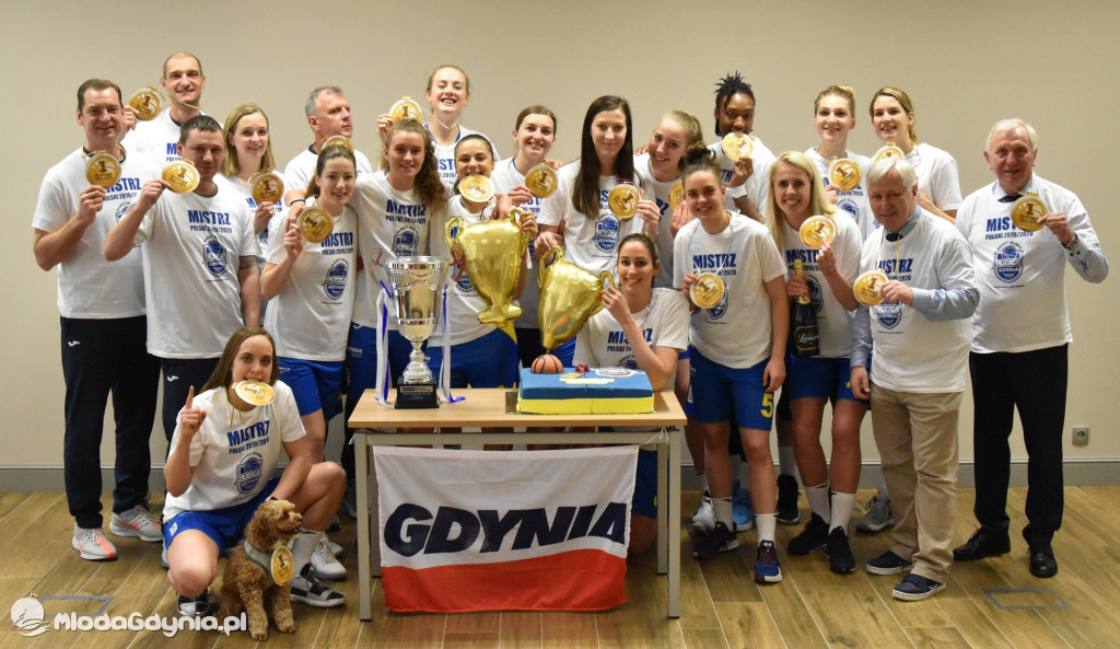 Basket Women Arka Gdynia Mistrzem Polski 2020