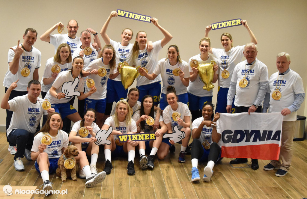 Basket Women Arka Gdynia Mistrzem Polski 2020