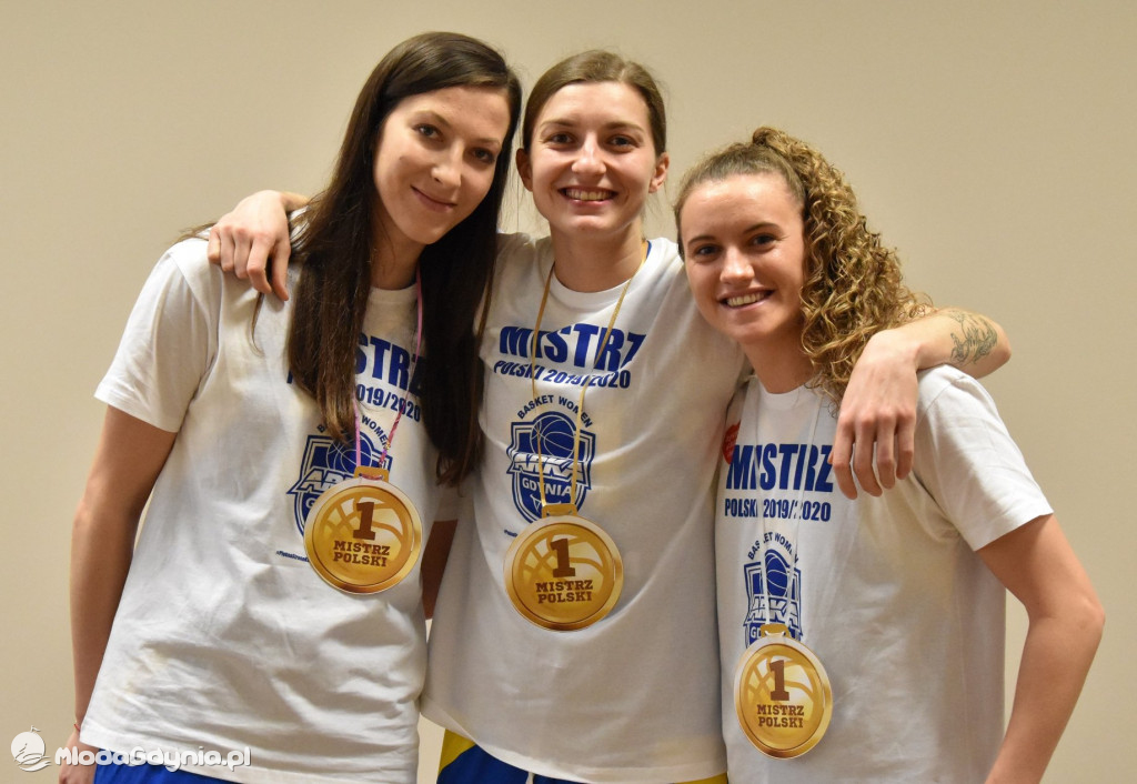 Basket Women Arka Gdynia Mistrzem Polski 2020