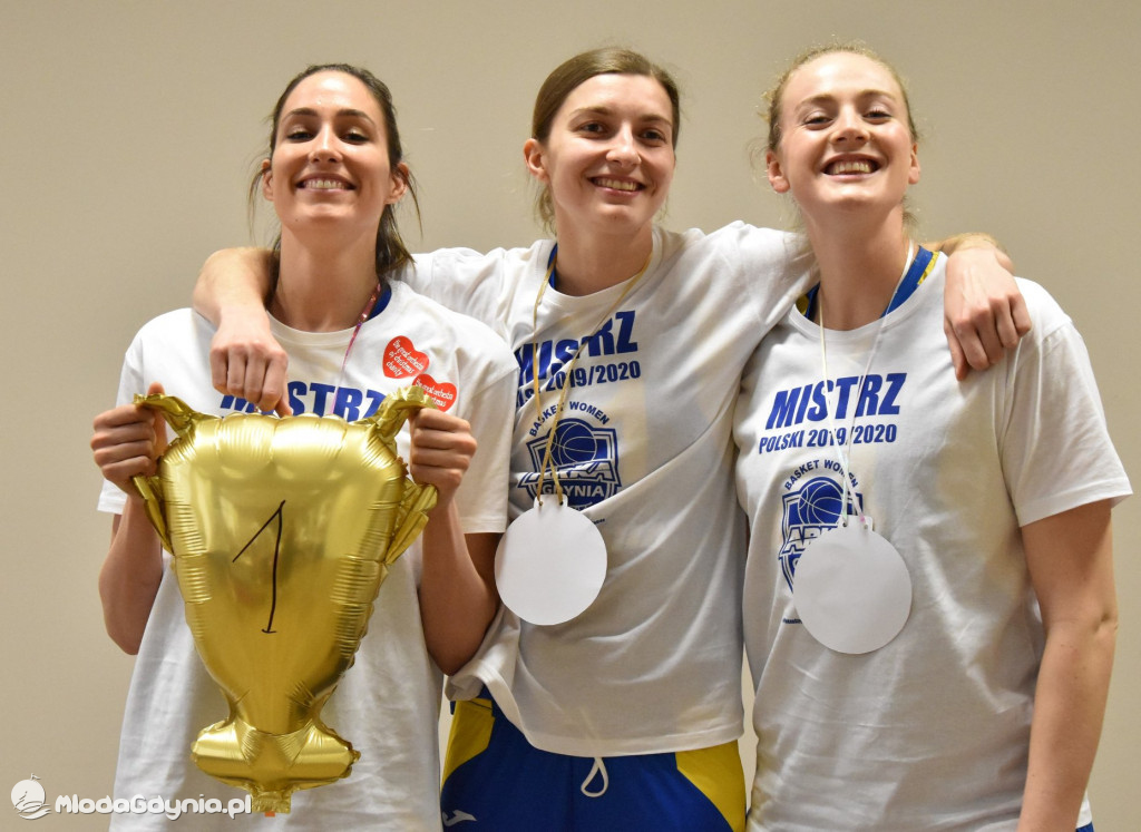 Basket Women Arka Gdynia Mistrzem Polski 2020