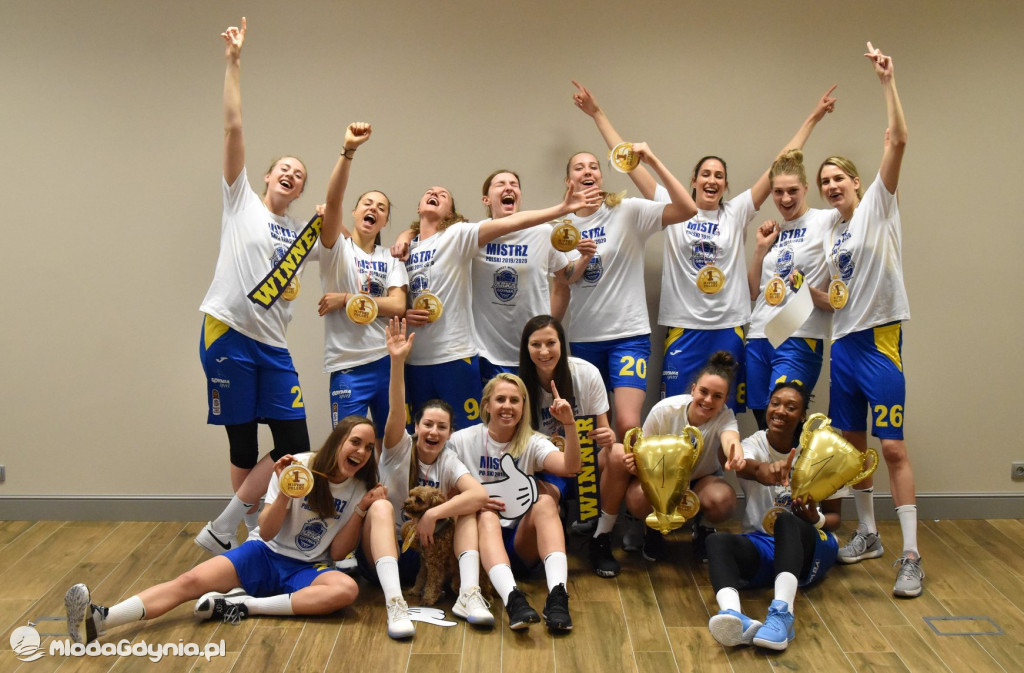 Basket Women Arka Gdynia Mistrzem Polski 2020